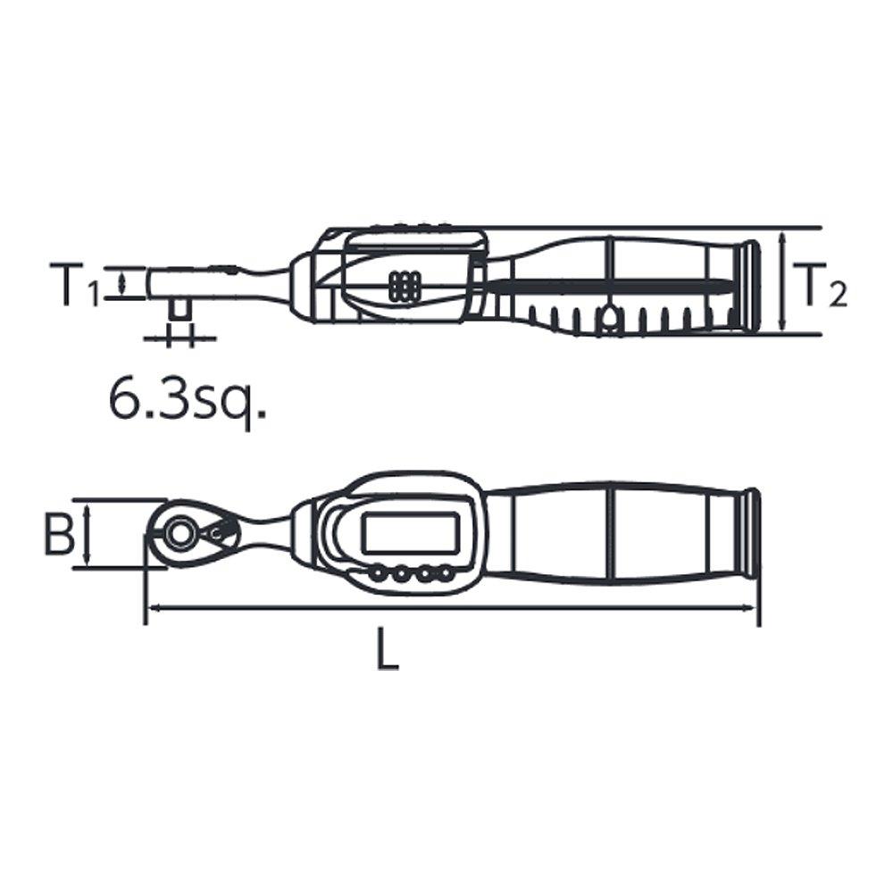 Kyoto Machinery Tools Digi Ratchet (KTC) GEK030-R2