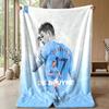 Kevin De Bruyne Theme blanket Soft Flannel Blanket Plush Throw Blanket Cozy Sofa Bed Blanket for Home Decor