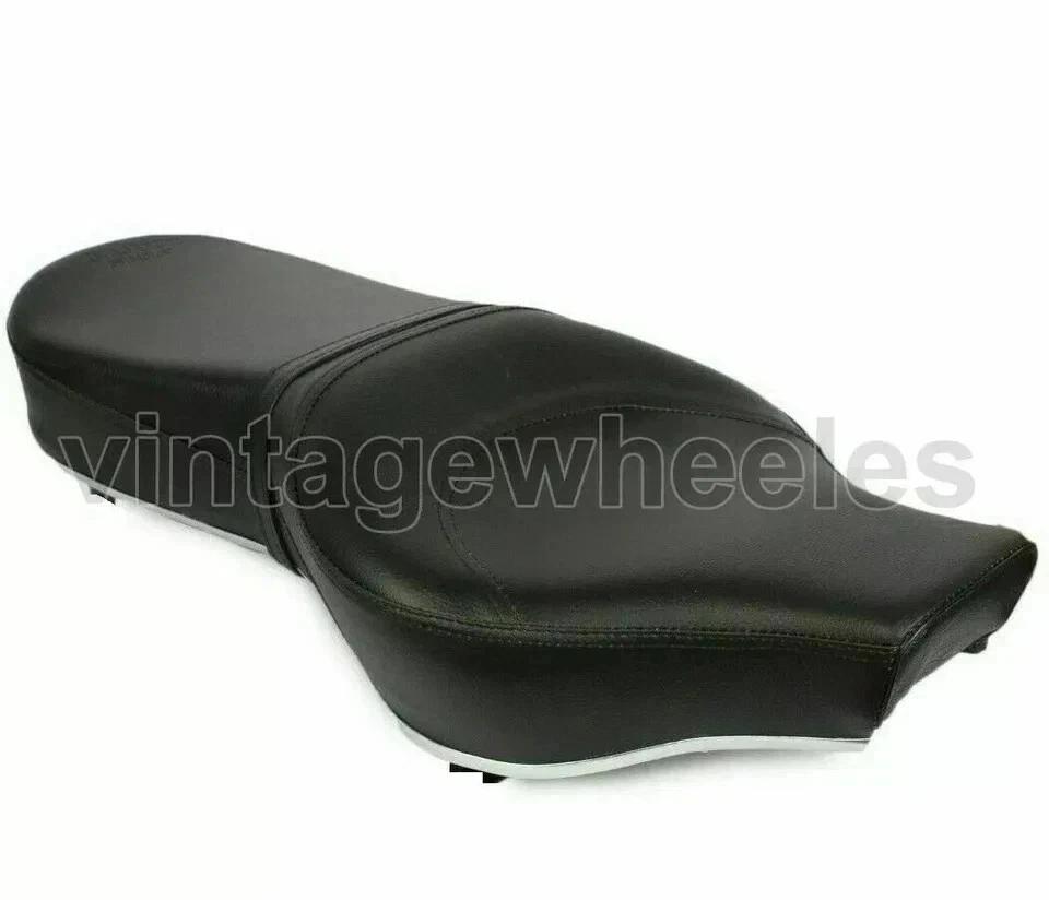 Fits For Royal Enfield Interceptor 650cc Cushioned Comfort Dual Seat Black