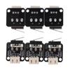 6Pcs Printer Limit Switch 3 Pin N   ON   C Control Durable Better Toughness 3D Printer Parts