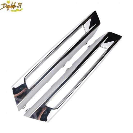 2Pcs Fit For W166 ML250 ML350 Front Left+Right Side Fog Light Cover Trim Molding