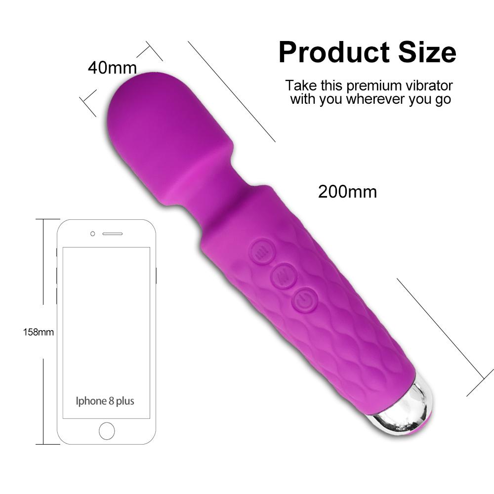 Powerful Av Vibrator Magic Vagina Wand Clitoris Stimulator Vibrators Sex Toys For Women For Masturbator Usb Dildo