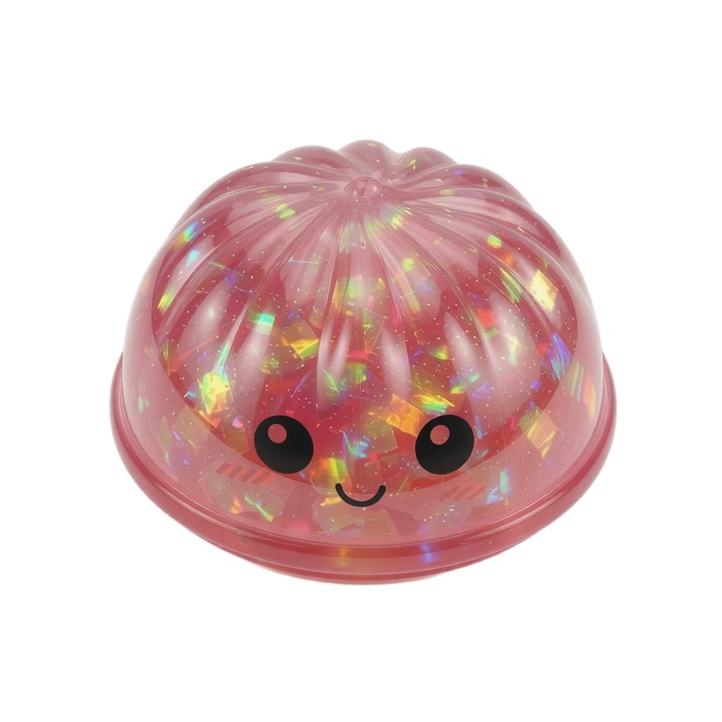Squishy Brötchen Stressabbau Spielzeug Langsam Aufgehend Weicher Schaumstoff Knetspielzeug mit Dampferform für Sensorischen und Angstabbau