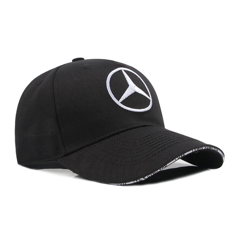 CRX1 Car Outdoor Sport Visor Cap Embroidery Baseball Casual Cap For Mercedes Benz AMG C200 C300 W108 W124 W126 W168 W169 W176 Sticker