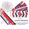 American Flag Print Twisted Headband Elastic Wide Hair Band For Women 4th Of July Patriotic Accessory National Flag Hairband