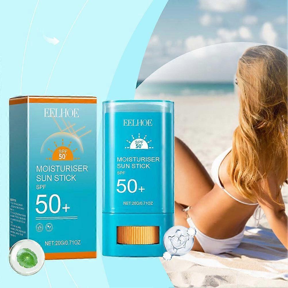 20g Hydrating Sunscreen Stick for All Skin Types Lightweight Non-Greasy Waterproof & Sweatproof