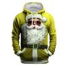 Felpe di Natale Babbo Natale Stampa 3D Uomo Donna Felpe con Cappuccio Oversize Harajuku Pullover Tuta Cappotto Abbigliamento Uomo