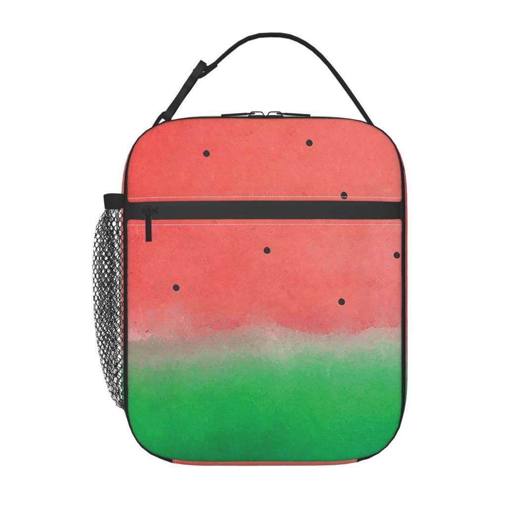 Summer Fresh Watermelon Fruit Insulated Lunch Bag for Kids School Cooler Thermal Food Box Tote Portable Lunch Boxes Container