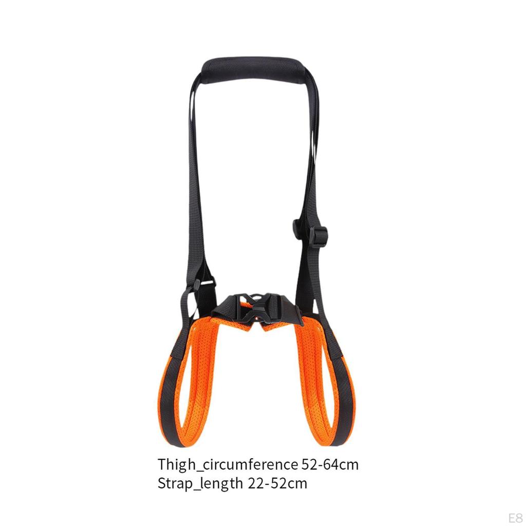 Justerbar Hundlyftsele med Handtag, Mobilitetshjälp för Promenader och Trappklättring