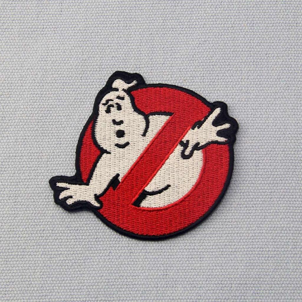Ghostbuster Embroidered Badge Iron On or Sew On Patch