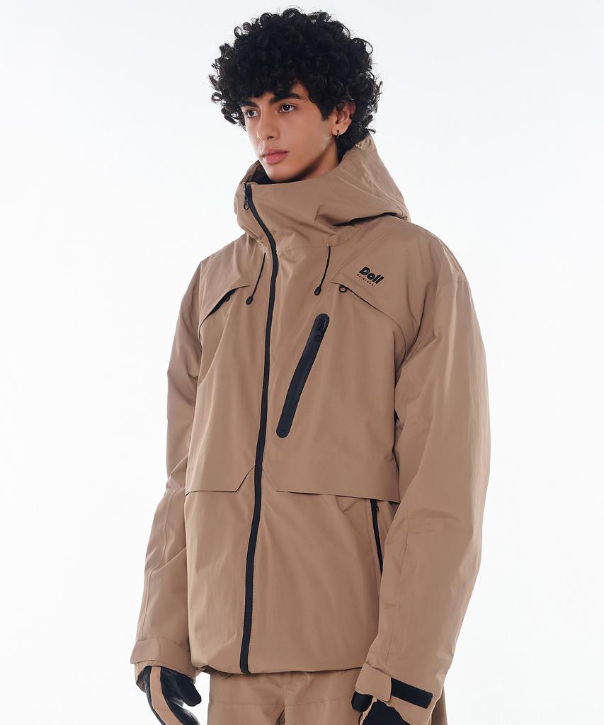 Doll Outerwear 2425 Arte Board Jacket Brown Unisex