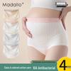 Modal Cotton Antibacterial High-Waisted Maternity Underwear