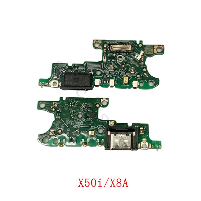 USB Charging Port Connector Board Flex Cable For Honor X40 X9A X50i X8A X5 Charging Connector Replacement Parts