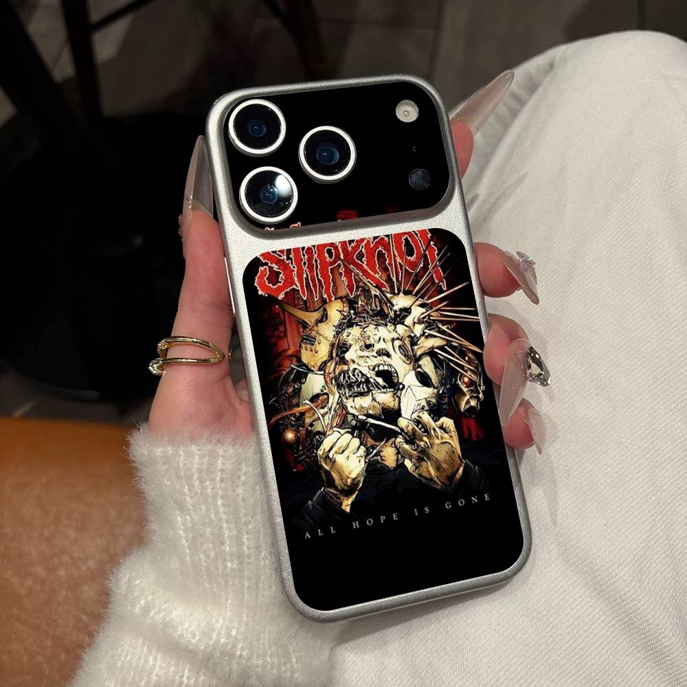 Slipknot Band Anti-Scratch Back Decal Protective Wrap Skin For IPhone 17 Pro 17 Pro Max
