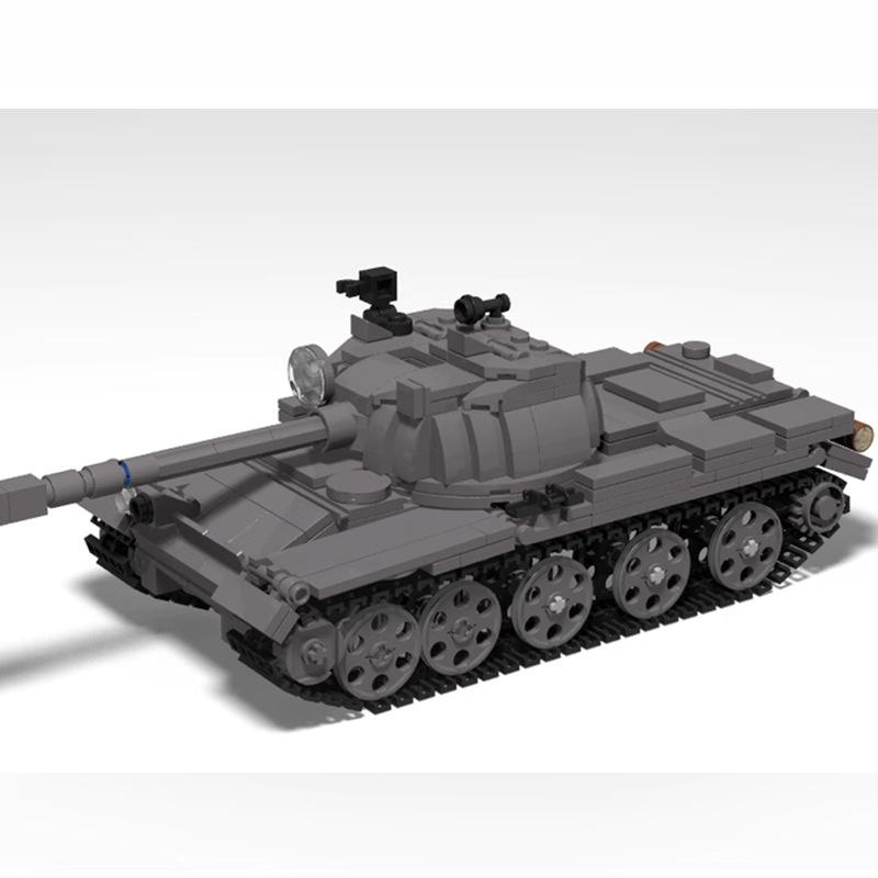 MOC-54854 T-62 Tank Model Small Particle Compatible Building Block Toy Set For Men