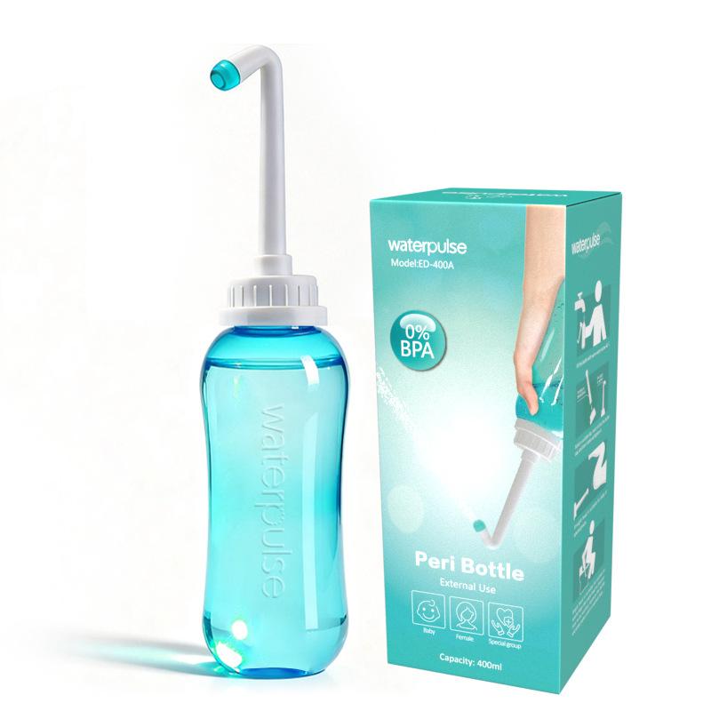 Waterpulse 400ml Handheld Bidet Shattaf For Postpartum Care Perineal Cleaning And Feminine Hygiene Portable Squirt Bottle