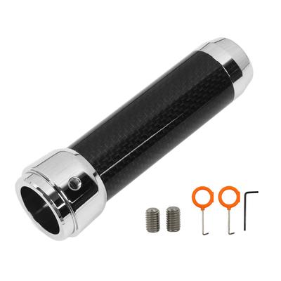 Shift Lever Cover Carbon Fiber Handbrake Handle Grip Cover Replacement
