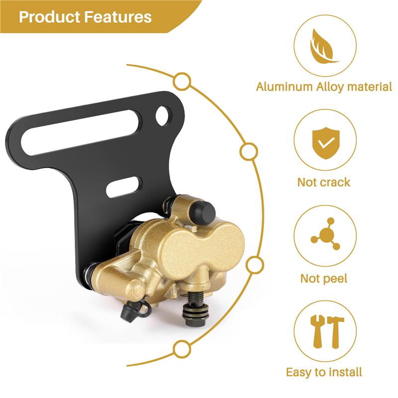 R4-Motorcycle Twin Piston Rear Hydraulic Brake Caliper Bracket For 125Cc 140Cc Pit Dirt Bike