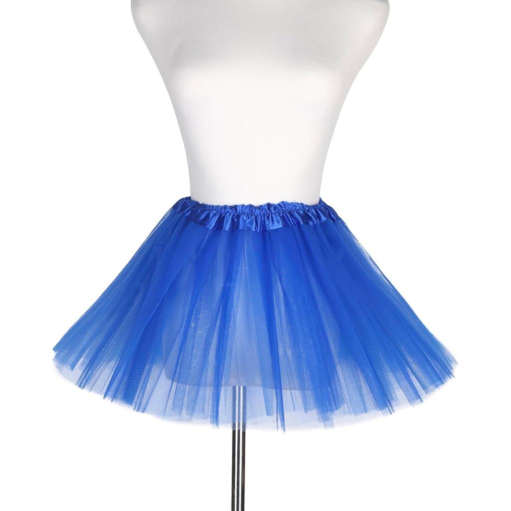 Girls  Skirt 3 Layers Tulle Toddler Ballet Skirt,3-10 Yrs Party Costume | 11.5" Kids TUTU Skirts, Ideal for Halloween Costumes Dress Up
