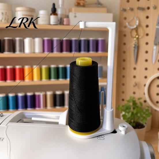 Großer Garnrollenadapter Nähmaschinenhalter, Aufrechter Bruchschutzständer, Konenhalter für Stickerei Quilting Overlockmaschine Effizienter Zufuhrhalter
