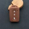 ZAD Silicone Car Key Case Cover Protector Fob Bag Pocket Skin Set for Nissan Juke Duke Micra Xtrail Qashqai 3 Buttons Key Shell