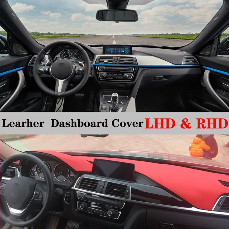 For BMW 3 4 Series GT F30 F31 F32 F34 F36 2013 2014 -2018  Accessories Leather Dashmat Car Styling Dash Mat Dashboard Cover PADS