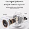 K12 Portable Bluetooth Microphone & All-in-One KTV Speaker: High-Quality Mini Speaker for Home, Outdoor, and Family Use