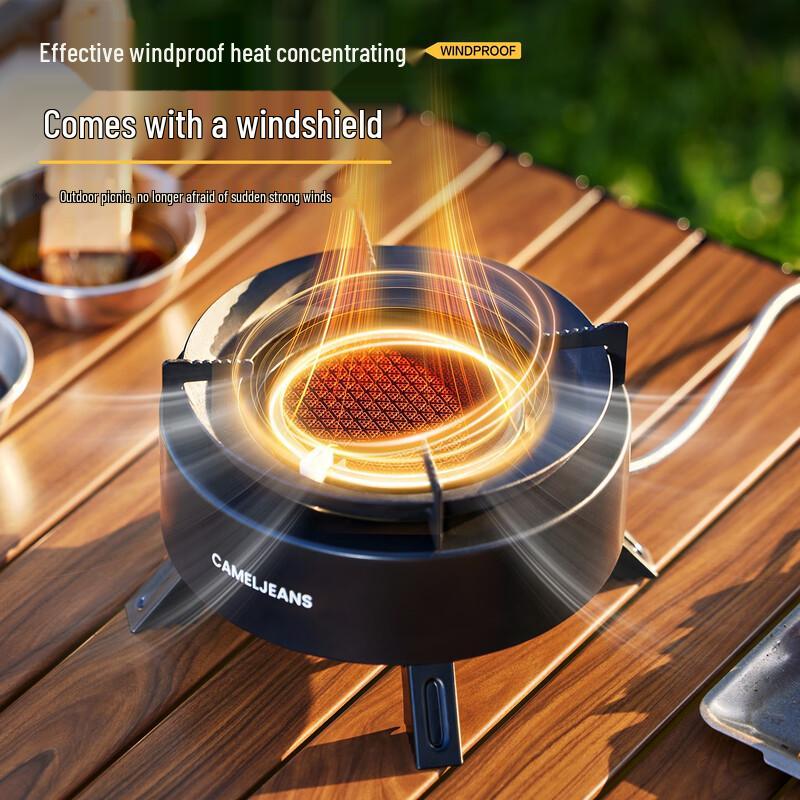 CAMELJEANS Portable Infrared Split Cassette Stove