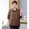 Women's Plus Size Mid-Aged Spring Autumn Jacket