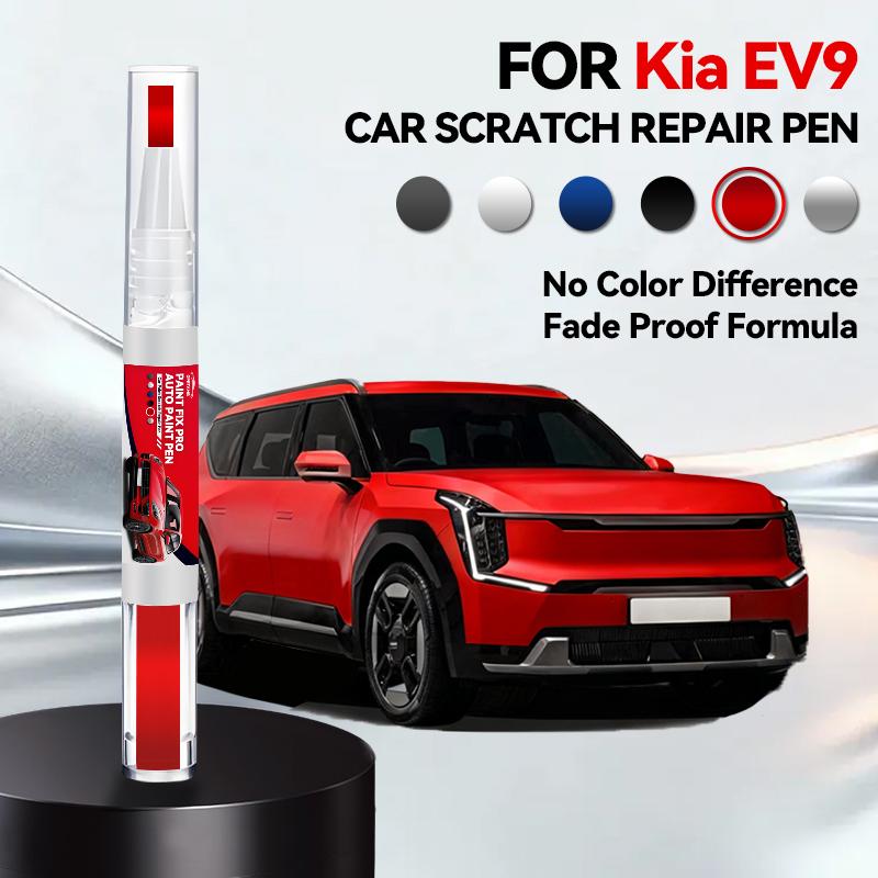 OPRTAMG Brand Car Paint Repair Pen For 2023-2025 KIA EV9 Paint Scratch Repair Accessories Black ABP Red C7R White Gray DFG Green