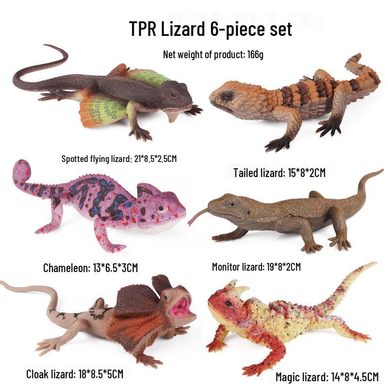 Kids' Marine Animal Model Stress Relief Toy Set: Pufferfish, Octopus, Crab, Shark, Dunkleosteus