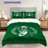 Biancheria da letto con spirito di squadra dei Boston Celtics(1 * copripiumino + 2 * federa, senza nucleo)Regalo di compleanno di Natale Copripiumino e federa