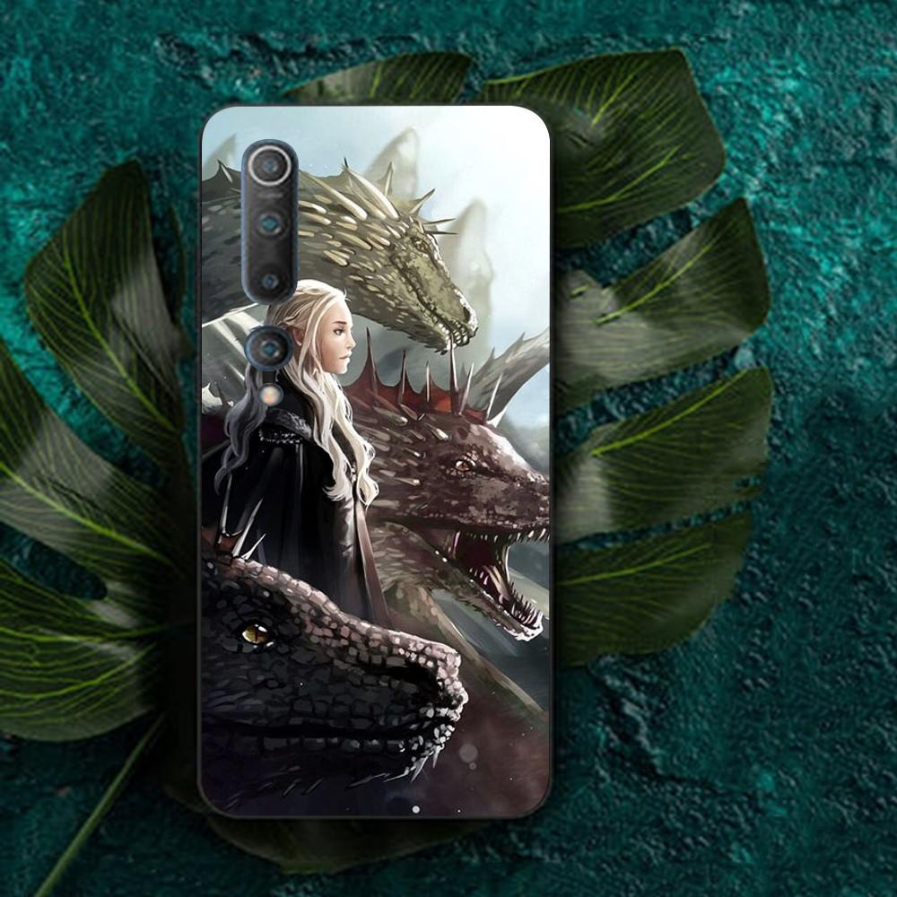 Dragon Mother Thrones Phone Case For Redmi Note 4 X 5 A 6 7 8 T 9 9S 10 11 11S 11Epro Poco M3 Pro