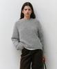 OSTKAKA Hairy Alpaca Pullover Melange Gray