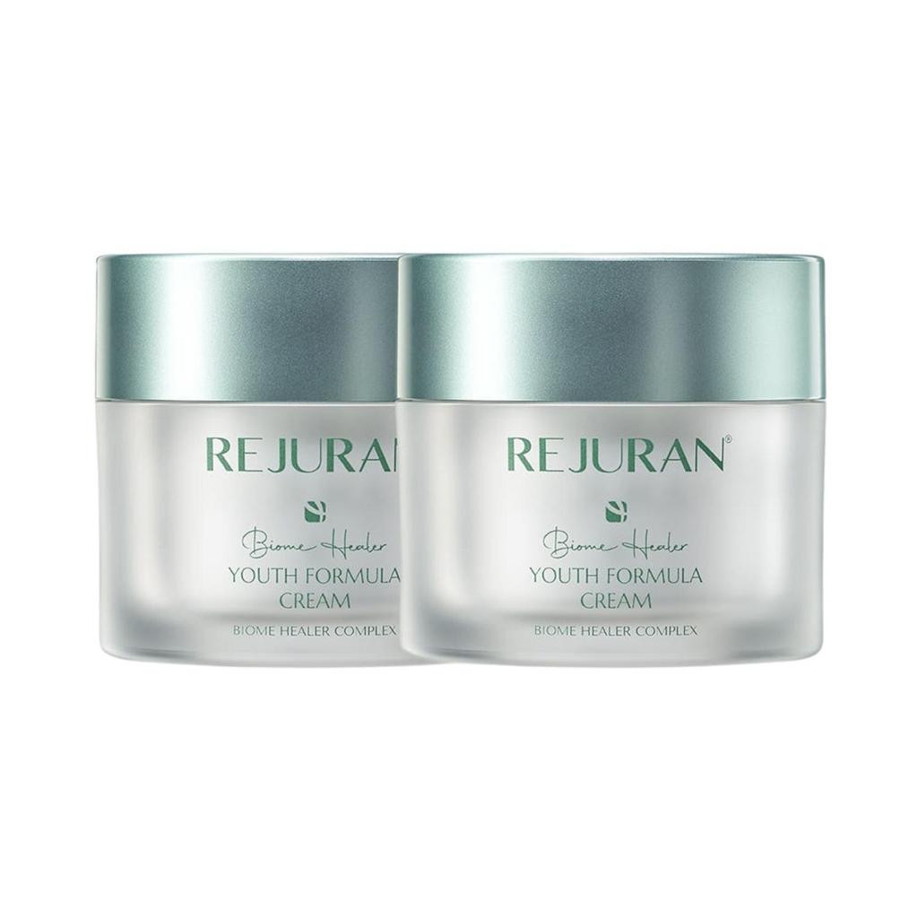 Rejuran Biome Healer Youth Formula PDRN Cream Double Pack 50ml X 2 – Anti-Aging, Brightening, Skin Repair, K-Beauty PDRN Cream