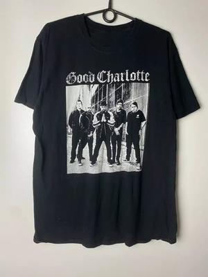 SALE Vtg Members Of Good Charlotte Band Cotton Black Full Size Unisex Shirt Unisex T-Shirt