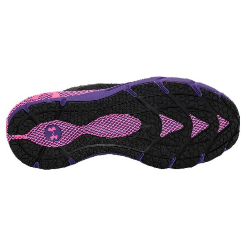Under Armour HOVR Phantom Wear Resistant And Lightweight Low Top Running Shoes Women's Black Pink Sneakers 3028447-002