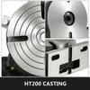 Rotary Table 8" Vertical & Horizontal Rotary Table, 8Inch Horizontal Vertical HV8 Precision 3MT Milling Drilling Machine Vernier Reading Milling
