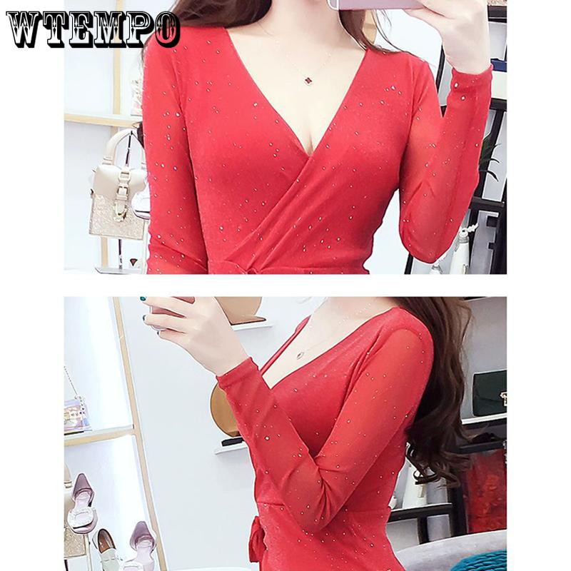 WTEMPO Dámské šaty Sexy hluboký výstřih Vysoký rozparek Rybí ocas Šaty na boky Pas Skinny šaty Ramínka Duté Párty šaty