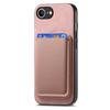 Pro iPhone 16e Pouzdro Odnímatelná Magnetická Kapsa na Karty Kožený Zadní Kryt Telefonu