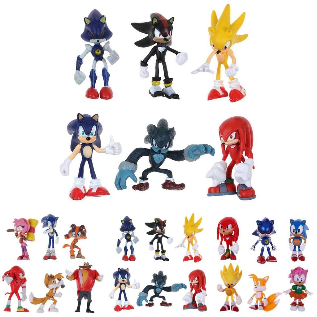 Vysoce kvalitní akční figurky ze hry Sonic The Hedgehog Perfektní dárek pro děti i sběratele