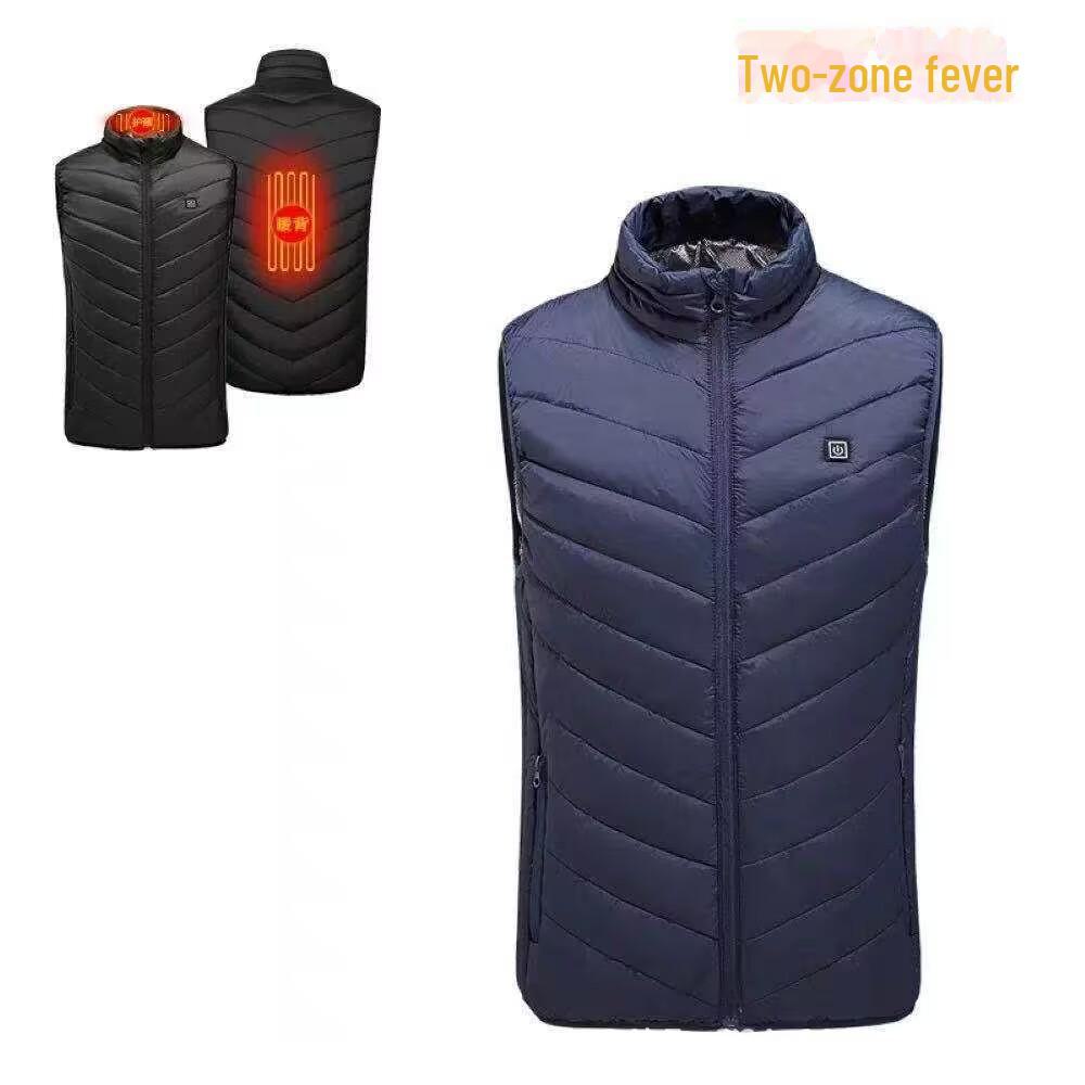 Smart Electric Heating Vest with Multi-Zone Heating for Consistent Warmth
