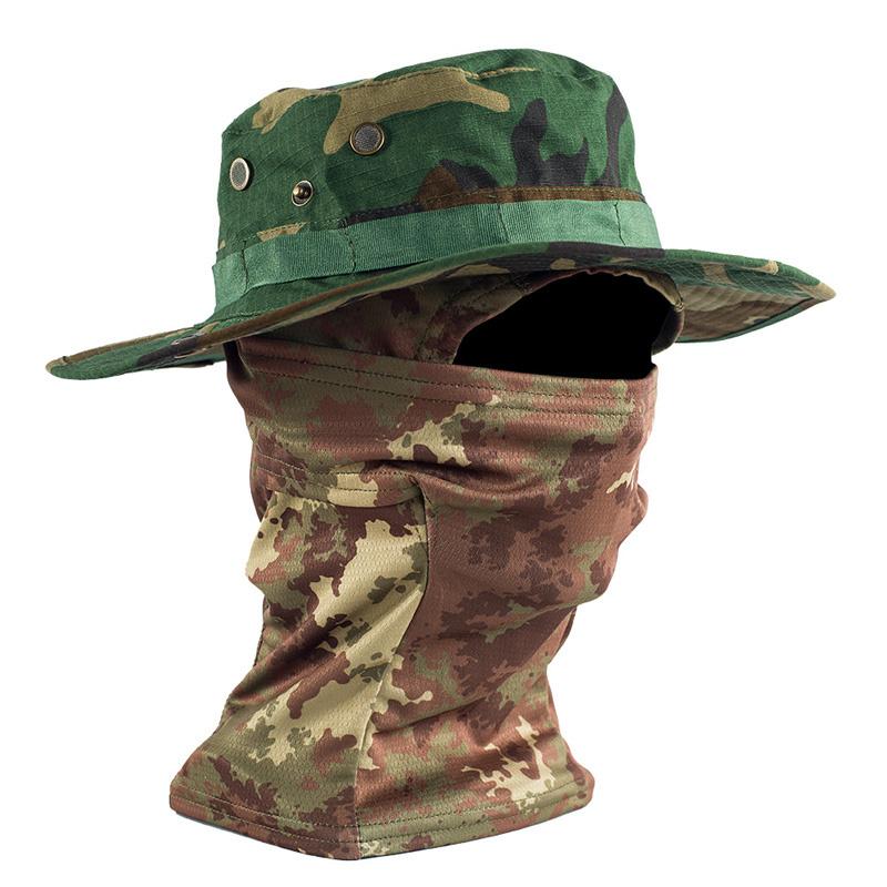 Russian Tactical Camouflage Mask Hat Baseball Cap Beanies Military Army Skullies Unisex Hip Hop Knitted Cap Elastic Outdoor Cap