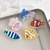 Seaweed Dolphin Hair Clips Conch Animal Duckbill Clip Creative Ocean Fish Hairpin  Female/Children