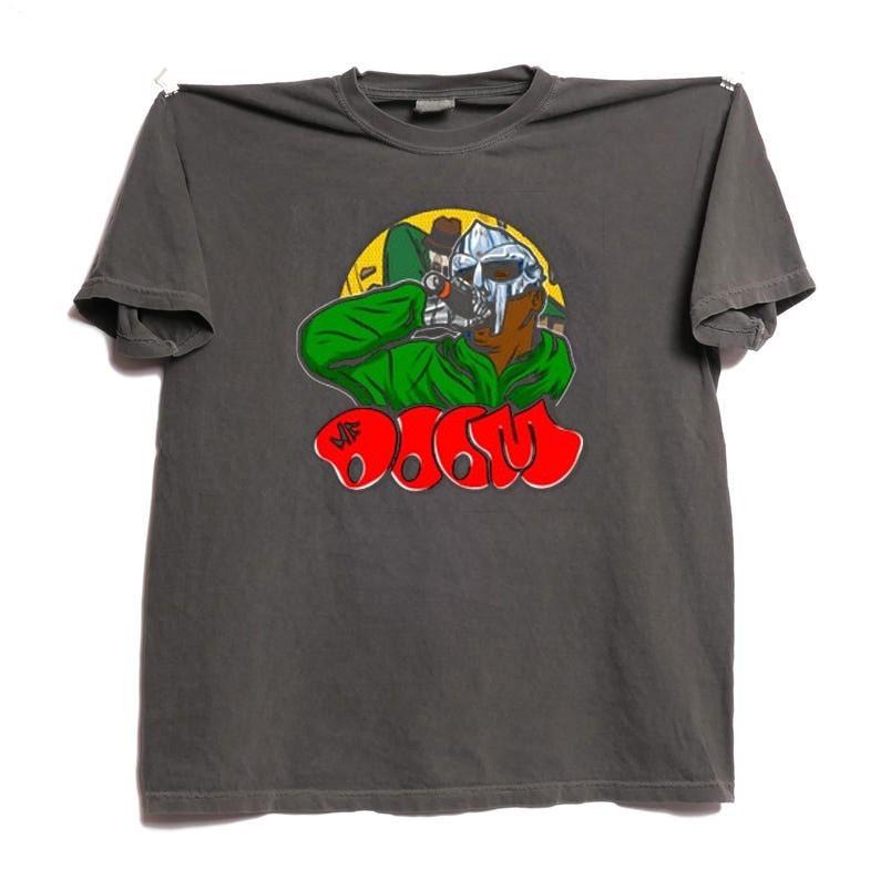 MF Doom hip hop unisex classic charcoal short sleeve tshirt QT7731