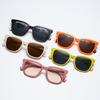 3pcs Pack Trendy Small Square Frame Sunglasses Women Vintage Brand Candy Sun Glasses Ladies Leopard Luxury Shades UV400