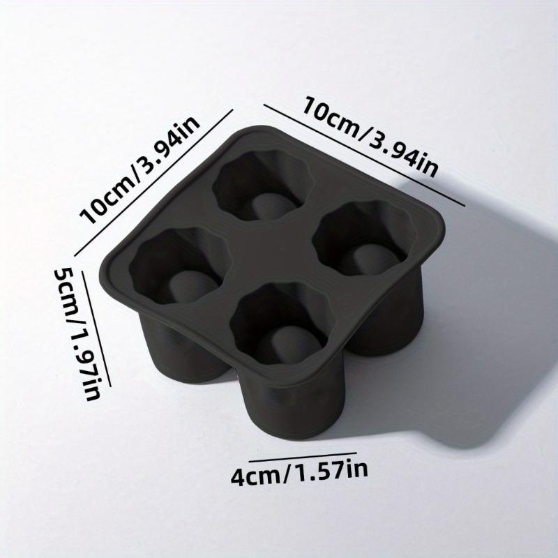 Reusable Whisky Ice Cube Tray Food Grade Ice Cup Tray Maker Kitchen Bar Accessories Cake Dessert Mousse Moulds Baking Supplies