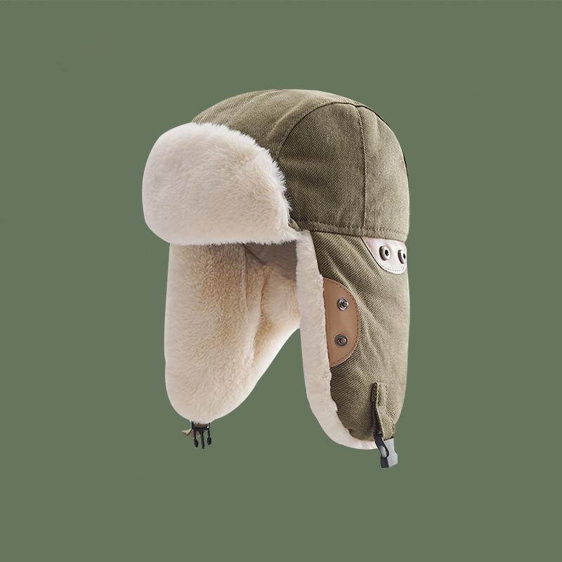 

Толстые стеганые шапки-бомберы, мужская зимняя теплая шапка, теплая шапка для верховой езды, лыжная кепка с напуском, женские шапки Skullies