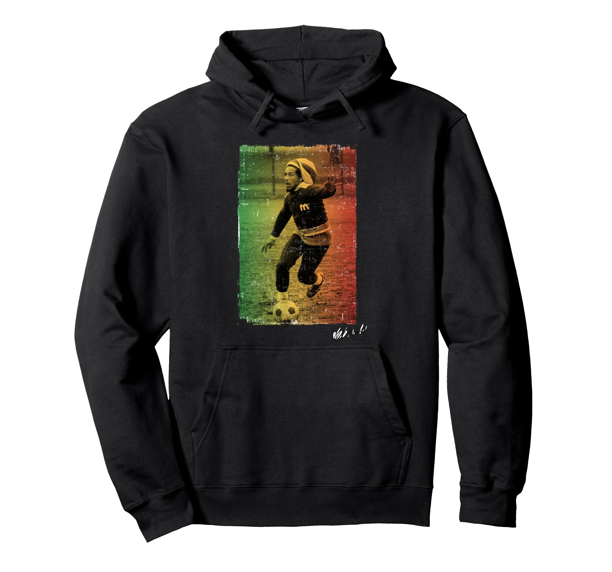 

Bob Marley Rasta Football Hoodie