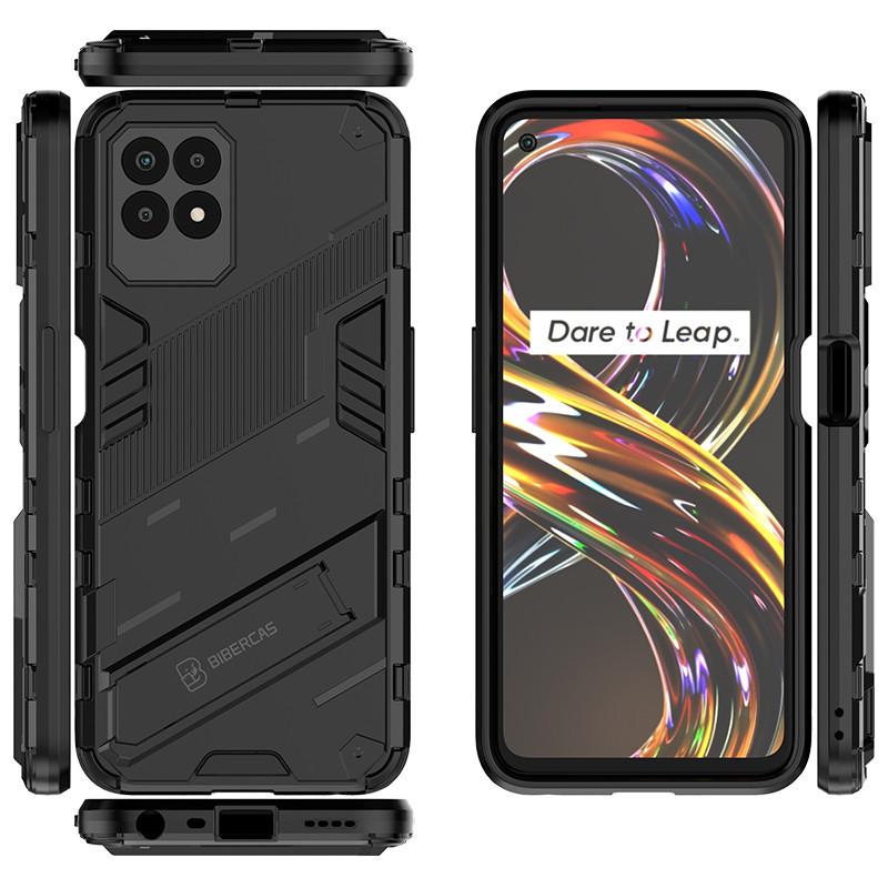 PUNK Pouzdro na telefon pro OPPO Realme 8i Kryt Realme 8i 8 Pro 5G Pouzdro Armor PC Nárazuvzdorný Silikonový TPU Zadní Kryt Pro OPPO Realme 8i